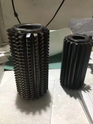 Round High Speed Steel Cutting Tools Silver Powder Metallurgy Gear Hob