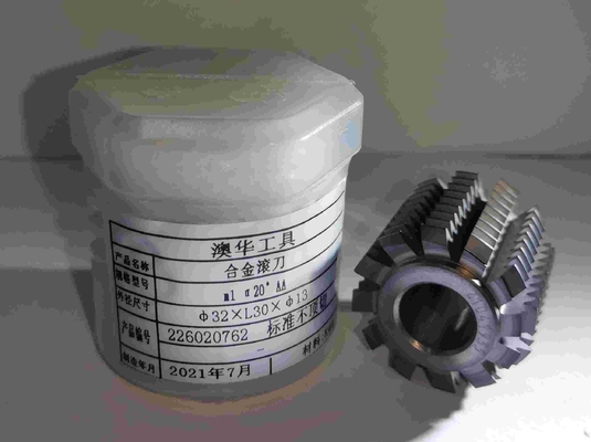Grey Gear Carbide Hobing Cutter High Hardness Monolayer Multilayer Coating