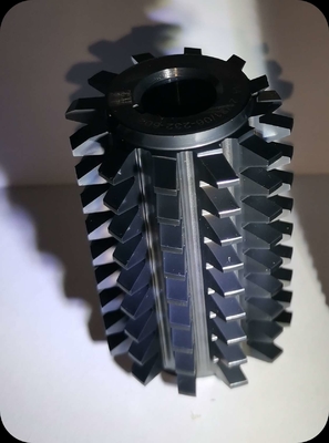 Bevel Gear Cutting Carbide Gear Hob With Coating