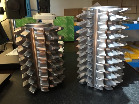 High Speed Steel Bevel Gear Cutter Hobbing Tool Coated Wear Resistance