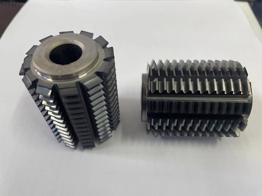 High Hardness Carbide Hob Coating Gear Cutting Hob Wear Resistant Customized