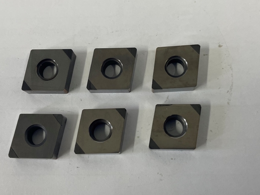Silver CBN Cutting Inserts Super Hard Cemented Carbide HSS Turning Inserts