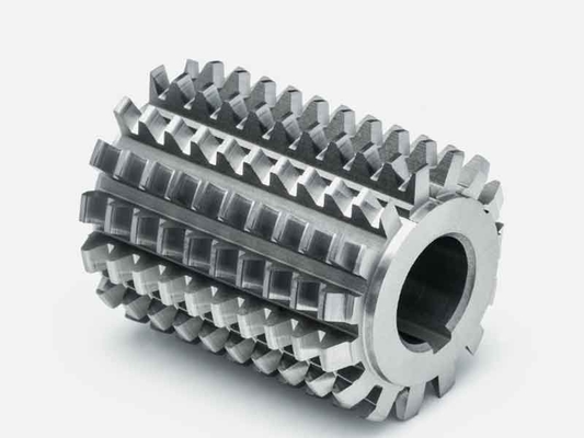 Precision Gear Hobbing Cutter Tool Solid Carbide Coated For honing