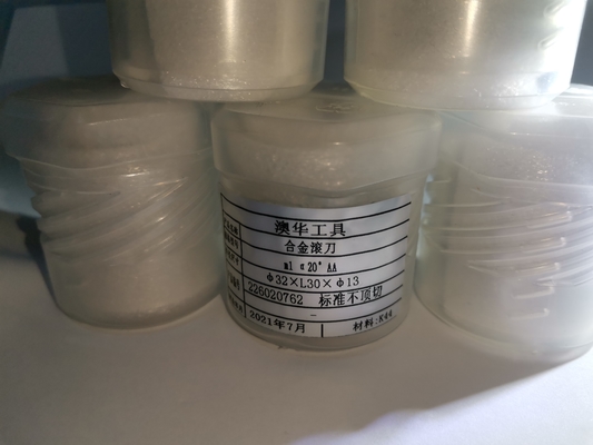 Grey Gear Carbide Hobing Cutter High Hardness Monolayer Multilayer Coating