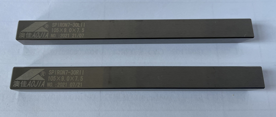 Three Faces Solid Carbide Cutting Tools 105×9.0×7.5 Wear Resistant