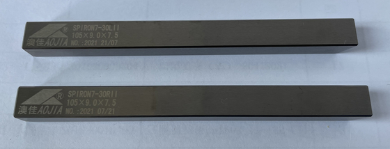Silver Carbide Cutting Tools Milling uncoated High Precision 105×9.0×7.5