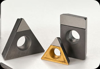 CNC Cutting Tools CBN Turning Insert Silver High Hardness Non Standard