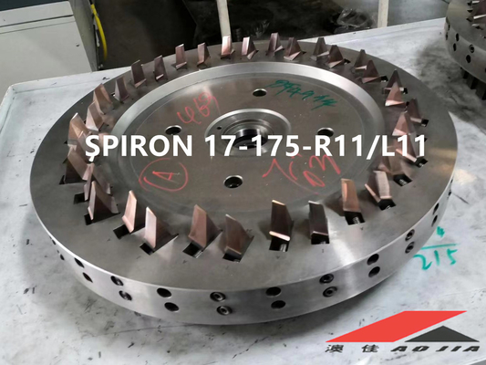 Durana Coating Carbide Gear Cutter High Precision For Bevel Gear Cutting